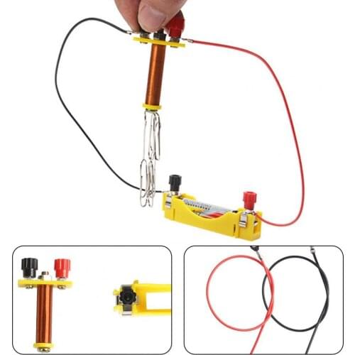 Electromagnetic Magnet Toy Magnetic Physical Metal Science Electromagnetic Magnet Lab Model Kit for Student