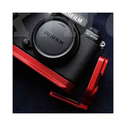 L Type Bracket Tripod Vertical Quick Release Plate Base Grip Handle For Fujifilm Fuji XS10 x-s10 Camera Arca-Swiss RSS