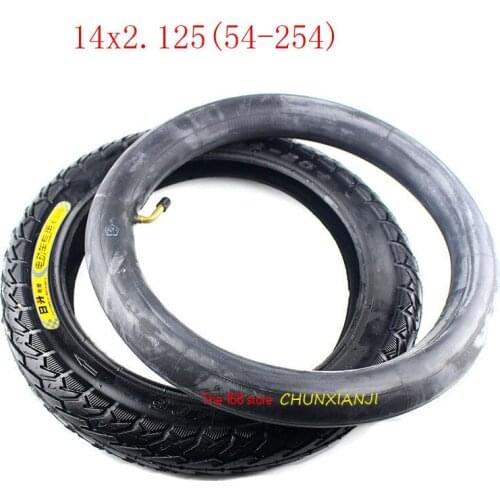 Lightning shipment 14 X 2.125 / 54-254 Tire fits Many Gas Electric Scooters and e-Bike 14*2.125 gas scooter