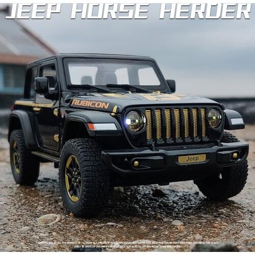 1:20 JEEP Wrangler Rubicon Car model Off-road vehicle Car Diecasts & Toy Vehicles Car Model Miniature Scale Model Car Kids Gift
