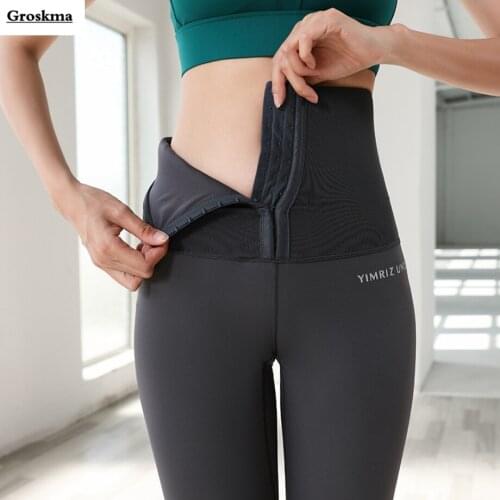 New Arrival Women Yoga Pants High Waist Fitness Gym Leggings Breathable Sportswear Running Trousers 2021 Deportivas Mujer 3XL