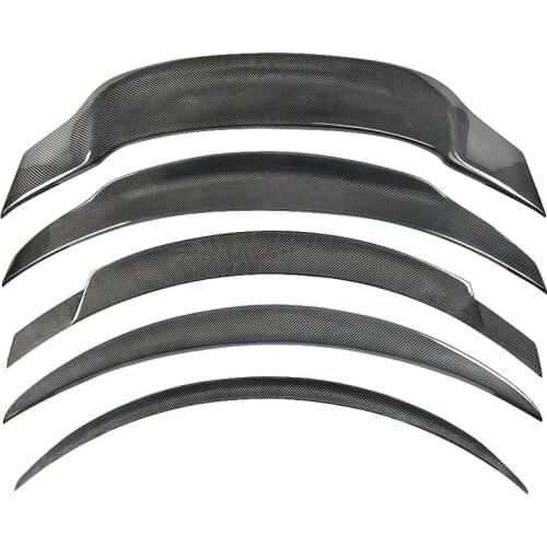 Suitable For Mercedes Benz C-class, E-class A-class S-class Cla Cls Glc Coupe Refitted with Carbon Fiber Tail and Fixed Wind D