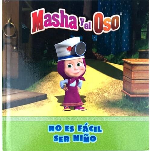 Parent Child Kids Spanish Story Book Early Education Enlightenment Lovely Cute Picture Learning Reading Hardcover Book Age 6 up