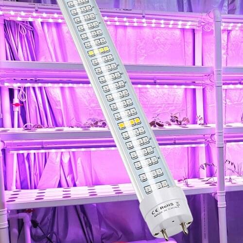 Full Spectrum LED Grow Light Bar 1.2M 60W 600LEDs AC85~265V for Hydroponics Veg Seed Growth Flowering LED Plant Bars 25pcs/Lot