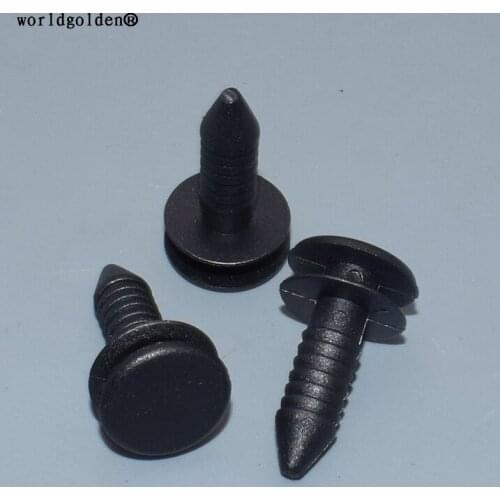 Worldgolden 100pcs plastic clip Retainer for Land Rover DKP5279L Ford W701194S300* 6696122