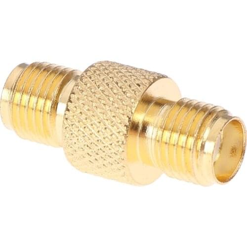 1PC High Quality RF SMA Adapter SMA Female Switch Female Coax Connector Coupler Straight