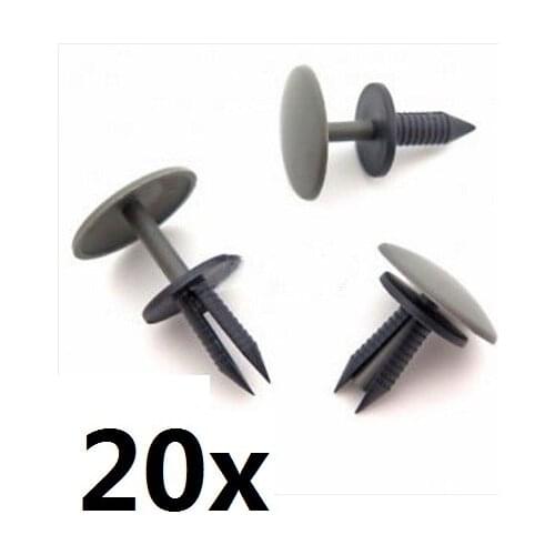 20x For Roof Lining & Carpet Trim Clips- Suitable for Ford Transit & Minibus 2001 on
