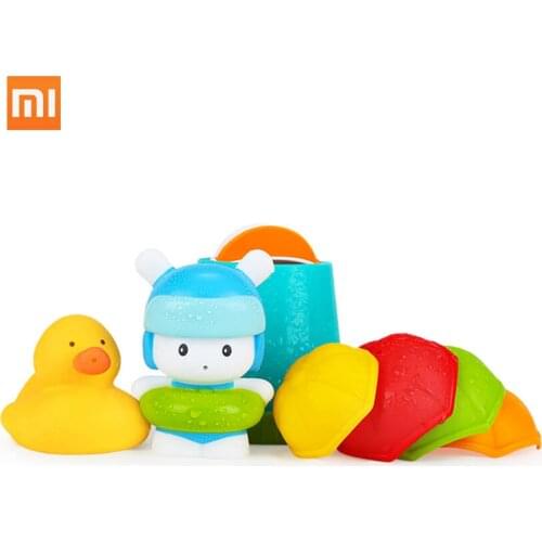 Original Xiaomi Mitu Hape Happy Water Play Set Color Baby shower Toy set Environmental safety Fashion cartoon 7PCS