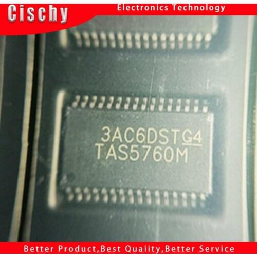 2pcs/lot TAS5760LDDCAR TAS5760LD TAS5760MDAPR TAS5760M TAS5760 HTSSOP-32 In Stock