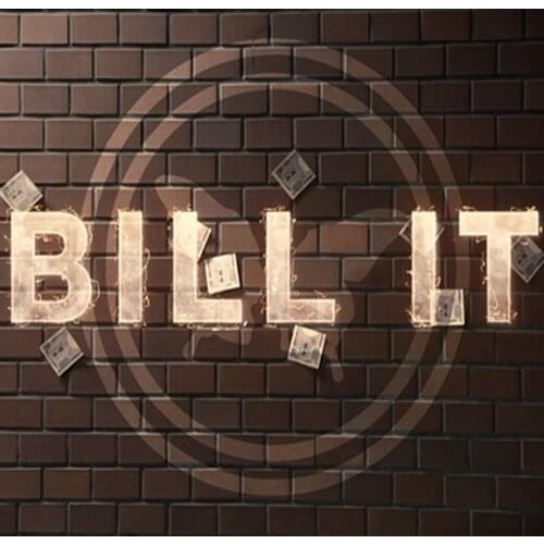 Bill It by SansMinds Creat (ALL and Gimmick) Magic Tricks Stage Close up Magia Fun Magie Cards Mentalism Gimmick Props Magicians