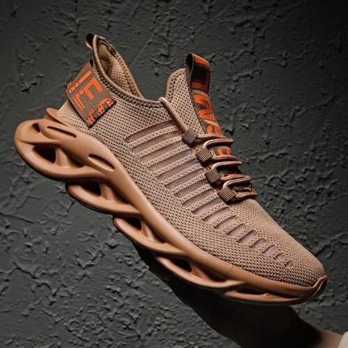 Size 39-47 New Running Shoes For Men Breathable Zapatillas Hombre Outdoor Sport Sneakers Lightweigh Walking Shoes Sneakers