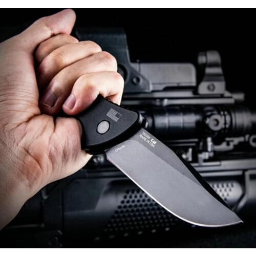 HX LUANCH Kershaw Folding Knife Survival Camping Tactical Tool Anodized Aluminum Handle，CPM 154 Blade Dropshipping