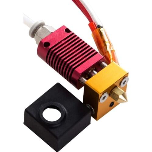 1set 3D Printer Parts CR10 Hotend Extruder kit 12V/24V for Ender-3 CR10 Printer 1.75mm 0.4mm Nozzle Aluminum Heated Block parts