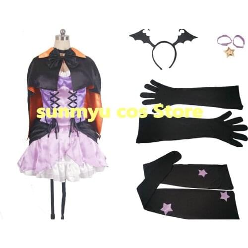 Customize,Free Shipping! Love Live 2 Maki Nishikino Dancing stars on me Cosplay Costume,Custom Size Halloween Wholesale