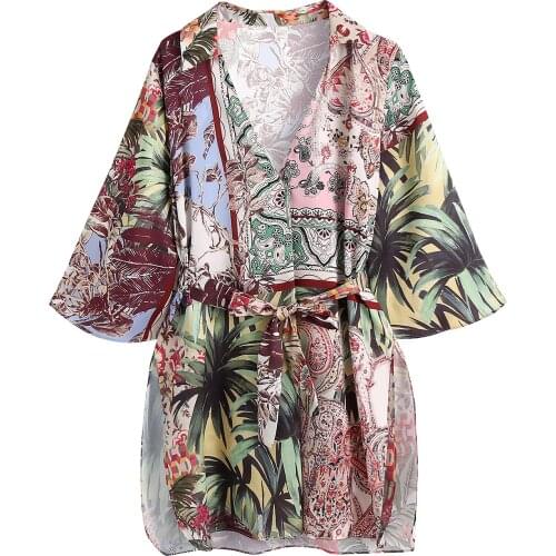 JC·KILIG Summer 2021 Womens Floral Turkish Gown 1533