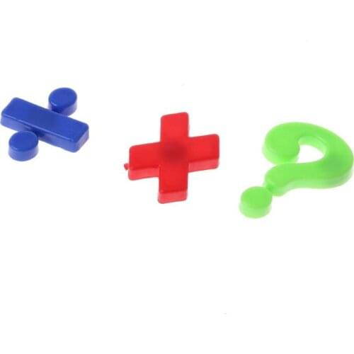 Fridge Magnets Teaching Magnetic Alphabet Set Of 42 Colorful Letters & Numbers E56C