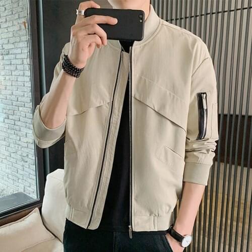 MANTLCONX Oversize 7XL 8XL Mens Jackets Spring Autumn Casual Coats Solid Color Mens Sportswear Zipper Jackets Male Bomber Jacket