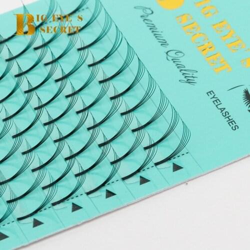 Big Eyes Secret Factory Manufacturer Private Label Eyelash Extensions False Eyelash Extension Silk Eyelash 5D Mink Eyelash