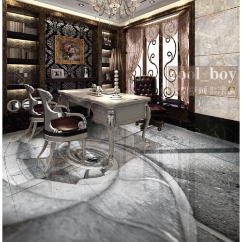 Modern Creative 3D Flooring Prited conch stairs PVC Self adhesive Wallpaper Living room Bedroom wallpaper Home improvement