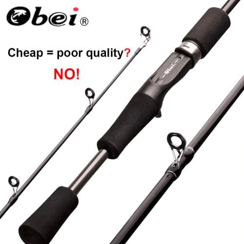 Obei Jupite Casting Spinning Rod Baitcasting Travel Street Carbon Fishing Rod M/ML 7-21g 1.68M/5'6" Lure Rod