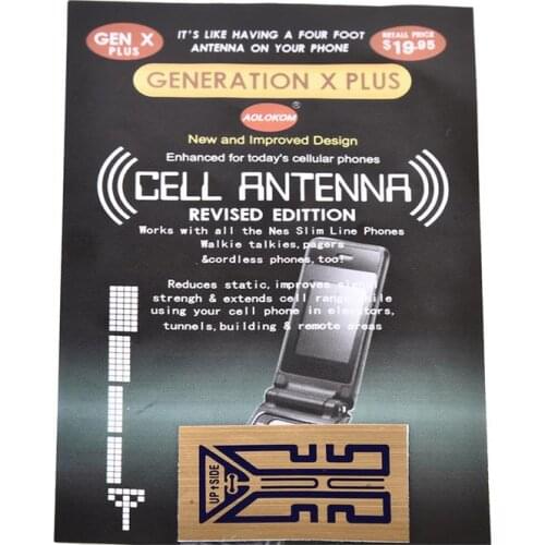 Outdoor Energy Stickers Cell Phone Signal Enhancement Signal Antenna Booster Stickers For Phone Two Way Radios Walkie Talkies