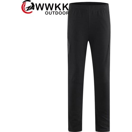 Spring Autumn Casual Pants Couple Trousers Micro-bomb Lightweight Unisex Outdoor High Waist Stretch Warm Sport Hiking Joggers