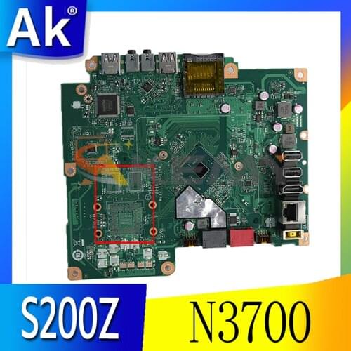 Akemy For Lenovo S200Z C2000 AIO Motherboard Con SR2A7 N3700/J3610 CPU AIA30 LA-C671P DDR3 100% Test Work