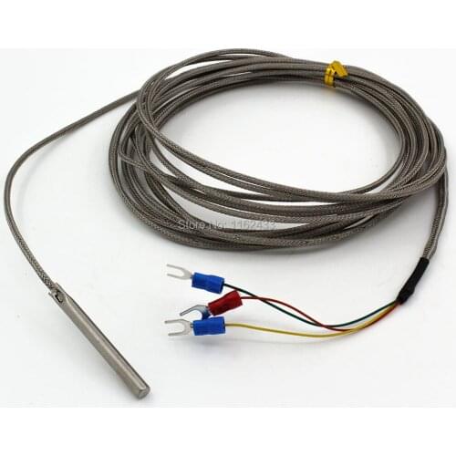 FTARP02 PT100 type 5m cable polish rod probe head RTD temperature sensor