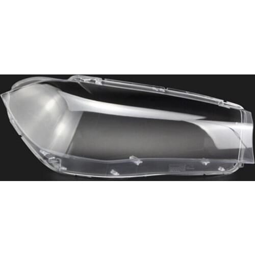 For BMW X5 X6 F15 lens lampshade shell Lens lamp transparent housing front headlight transparent glass case Lens protection 2014