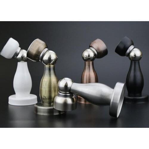 Stainless Steel Doorstop Strong Magnetic Door Stop Stopper Holder Catch Door Suction Door Hardware Door Closers