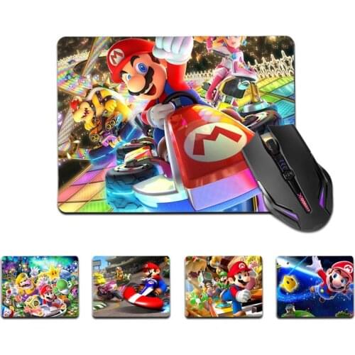 FHNBLJ High Quality Super Mario Kart Customized laptop Gaming mouse pad Top Selling Wholesale Gaming Pad mouse