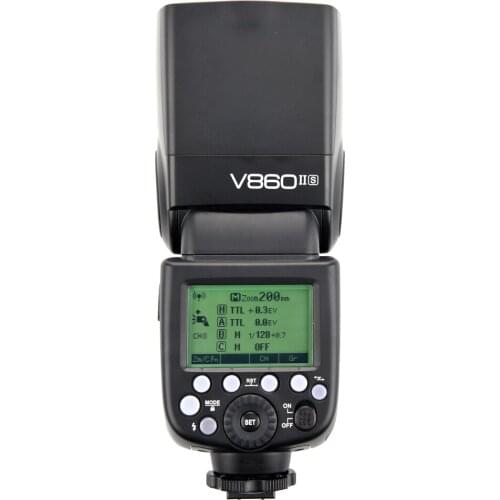 Godox V860II-S TTL 1/8000S HSS GN60 Li-ion Battery Speedlite Flash Light for Sony A7 A7S A7R A7 II A7R II A7S II A6000 A6300