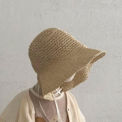 Летние шапки для малышек HoneyCherry China At AliExpress