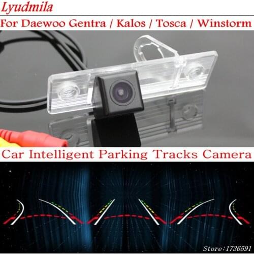 Car Trajectory Camera FOR Daewoo Gentra / Kalos / Tosca / Winstorm HD Rear View Reverse Camera Intelligent Dynamic Parking Line