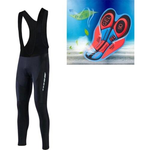 Men/Women Padded Long Cycling Pants XS-3XL Ropa Ciclismo 2019 MTB Bike Pants High-quality 9D Gel Pad Bicycle Trousers Tights