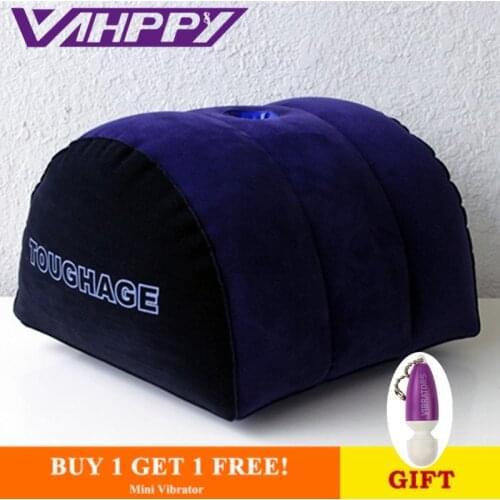 Toughage Sex Furniture Inflatable Sofa Sexual Position Sex Pillow Multifunctional Magic Cushion With Pump Sex Toys for Couples