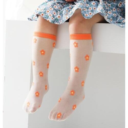 Baby Girl Socks Toddler Baby Cotton Mesh Breathable Socks Newborn Infant Baby Girls Summer Socks for 3-8 years