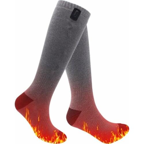 5V Heated Socks for Chronically Cold Feet for Women and Men Cold outdoor sports Keep Warming Cotton Socks