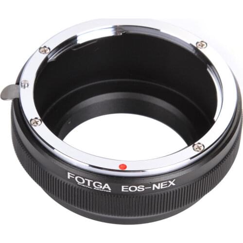 FOTGA Lens Adapter Ring for Canon EOS EF to Sony E-Mount NEX-7 6 5N A7 A7R II A6500 A6300 Adapter