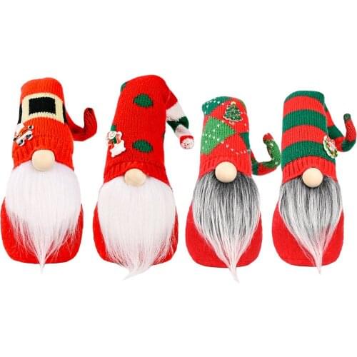 Christmas Knit Doll 2022 Natal Christmas Scavenger Christmas Decorations For Home kids Christmas Gift