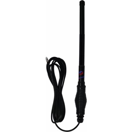 Heavy duty bull bar spring base car antenna, 40CM 245MHz amateur radio mobile antenna