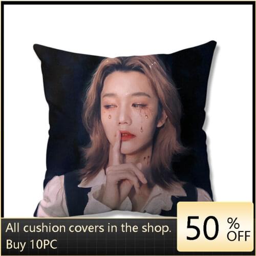 Youth Has You 3 Sun Yinghao Pillowcase Star Series Cushion Cover Home Decor Throw Covers Idol Surrounding Souvenir Support Gift
