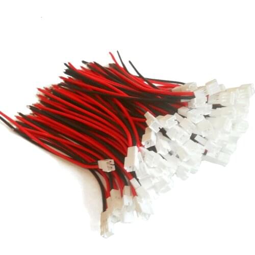 10PCS 1S TinyWhoop PH2.0 Male JST Female Plug Cable for UR65 US65 UK65 Beta65 1S RC FPV Tootpick TinyWhoop Drones