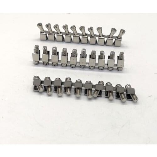 10PCS/Lot FBI10-8 Terminal Block Fixed Bridge 10 positions for UK-6N