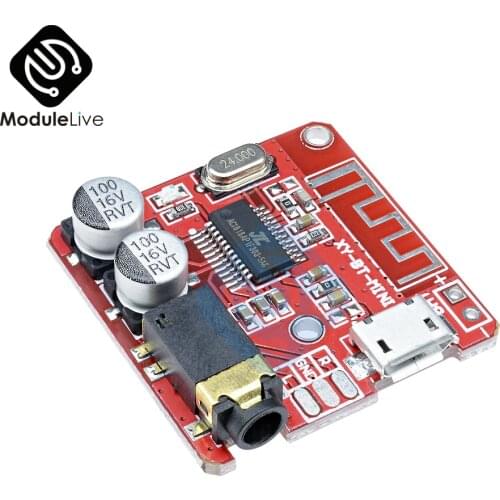 10PCS Mini MP3 Bluetooth Lossless Decoder Board Car Speaker Amplifier board Bluetooth 4.1 XY-BT-Mini Circuit Board Module