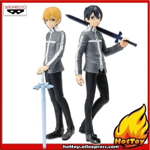 100% Original Banpresto EXQ SAO Collection Figure - Kirito & Eugeo from "Sword Art Online Alicization"