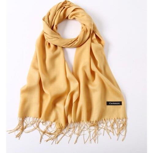 110g thin solid shawls 2019 women scarf fashion summer wraps lady pashmina bandana female hijab winter long foulard head scarves