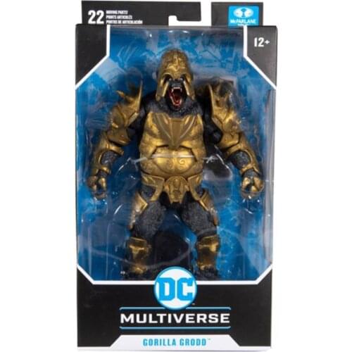 17cm Original Mcfarlane Injustice League Gorilla Grodd King Kong Action PVC Collection Model Toy Anime Figure Toys For Kids