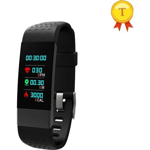 2018 fashion Waterproof Smart Band Heart Rate Monitor Blood Pressure Fitness Tracker Sports Smart Wristband Bracelet for iphonex