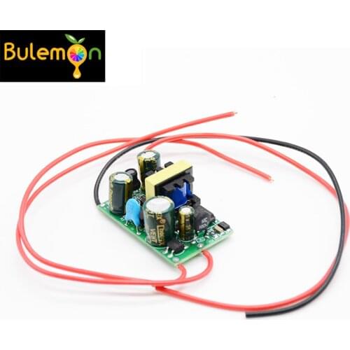5V 1A Switch Power Supply Module AC-DC Buck Module 5V 5W Constant Voltage Bare Board Power Supply with 20cm Wire